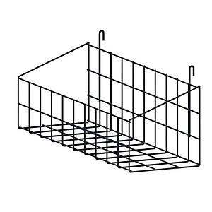 Кошик навісний на сітку 50х15, чорний