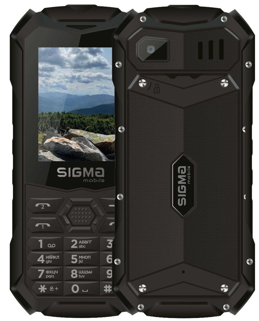 Телефон Sigma X-treme PV68 Black UA
