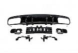 Комплект обвесов с диффузором для Coupe (дизайн Black Mamba C63GT) для Mercedes C-сlass W205 2014-2021 гг, фото 9