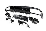 Комплект обвесов с диффузором для Coupe (дизайн Black Mamba C63GT) для Mercedes C-сlass W205 2014-2021 гг, фото 10