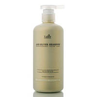 Зволожувальний відтінковий шампунь для світлого волосся Lador Ash Silver Shampoo