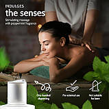 Освіжаюча масажна олія з ароматом перцевої м'яти Vibratissimo Desire Jump, 100 мл (термін по 02.2026), фото 4