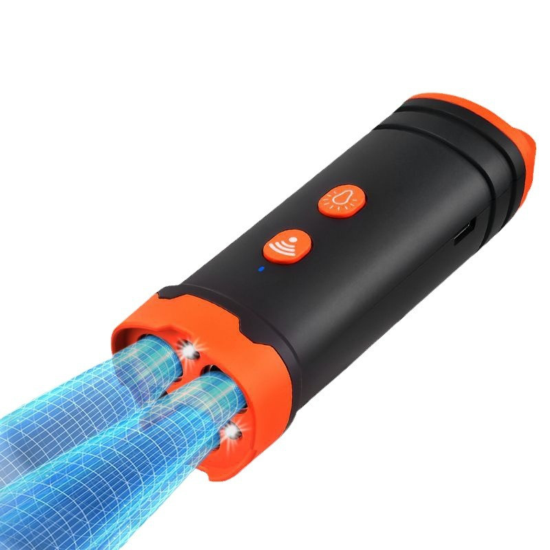 Потрійний потужний ультразвуковий відлякувач для собак ULTRA X4 (3 режими, 3 випромінювачі, до 25 м)