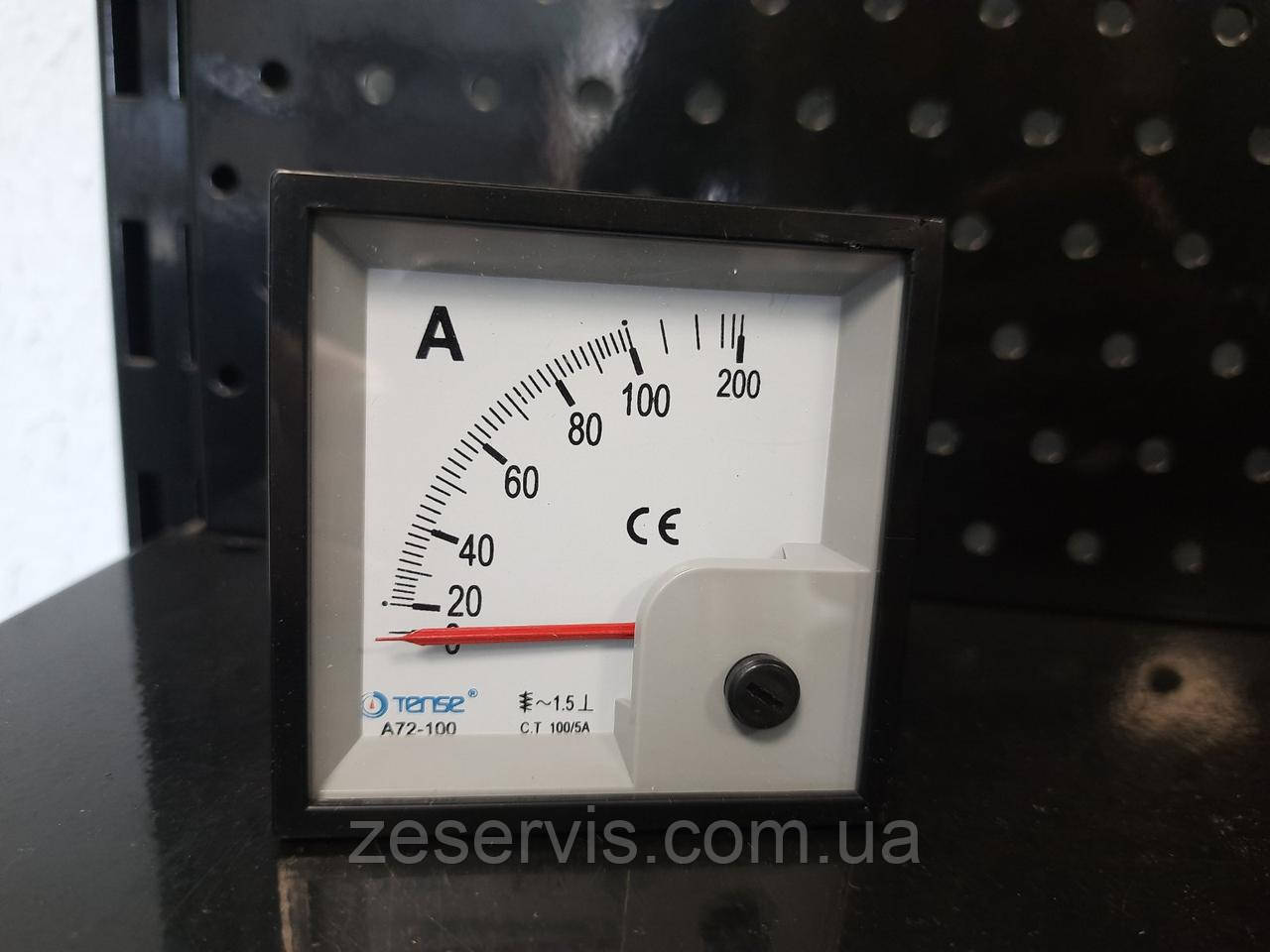 Амперметр Tense A72, 100/5A, 72x72 мм, Tense