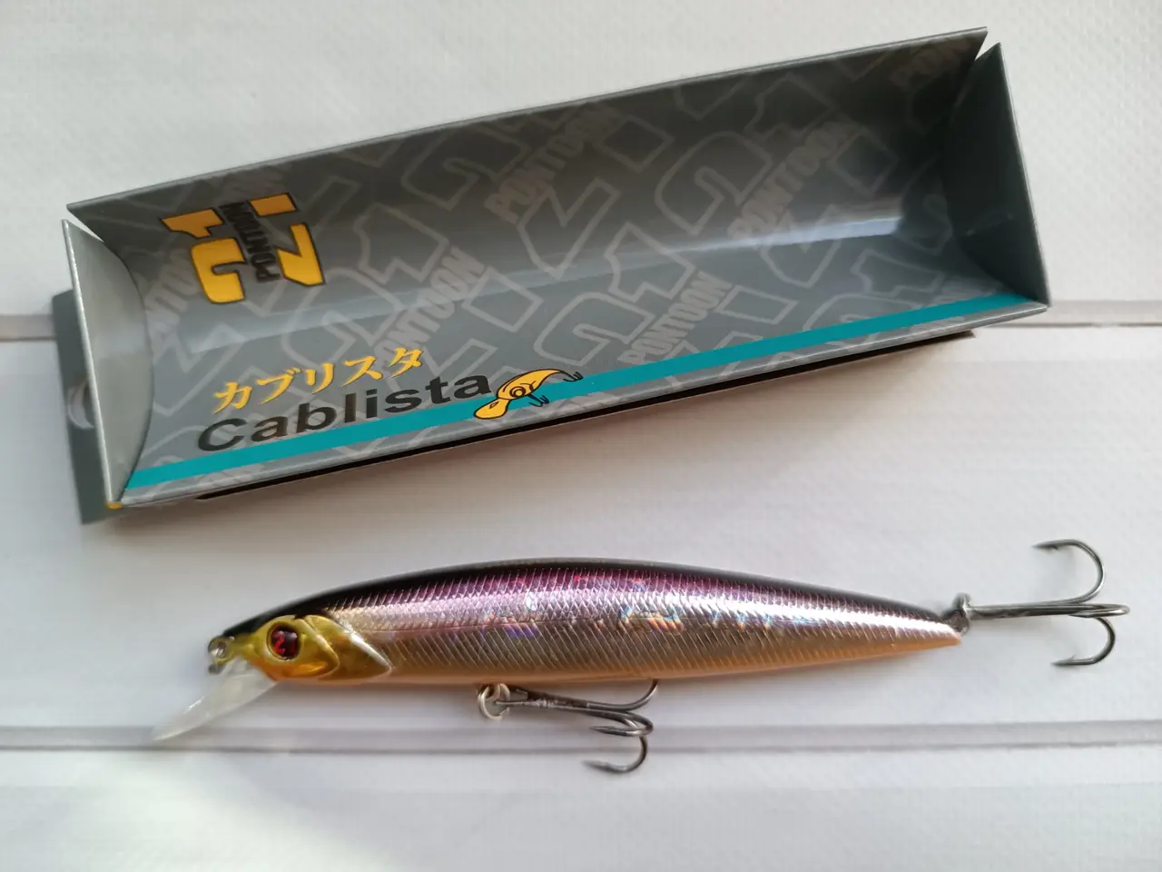 Воблер мінноу Pontoon 21 Cablista 8.3g 90SP-SMR A12 BV Black Obre