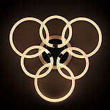 Світлодіодна акрилова люстра з пультом LD4274, фото 2