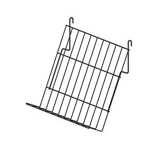 Полиця похила на сітку 500 мм, чорна