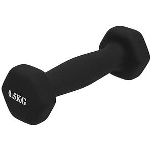 Гантелі для фітнесу з неопреновим покриттям SP-Planeta TA-0001-0_5 (1x0,5 кг) (ціна за 1 шт., кольори в