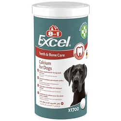 Вітаміни для собак 8in1 (8в1) Excel Calcium кальцій підтримка зубів та кісток 1700 шт