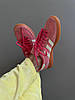 Жіночі кросівки Adidas Spezial Sporty Rich Pink Адідас Спеціал рожеві замша шкіра демісезон, фото 11