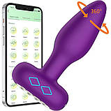 Анальний корок із ротацією Little Gems app, фото 4