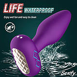 Анальний корок із ротацією Little Gems app, фото 6