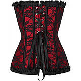 Жіночий корсет із квітковим принтом, фото 6