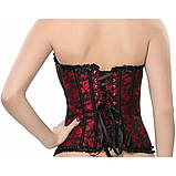 Жіночий корсет із квітковим принтом, фото 7