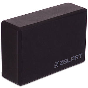 Блок для йоги Zelart FI-2572 (MD1219) (EVA, р-р 23x15x8 см, кольори в асортименті)