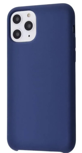 Чохол для iPhone 11 Pro - Cиліконовий з мікрофіброю, Navy Blue (20)