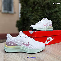 Женские кроссовки Nike ZOOM Winflo белые с пудрой> Женские_найк