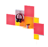 Розумні світлові панелі Nanoleaf Blocks Combo XL з підтримкою HomeKit і Matter - 9 шт., фото 3