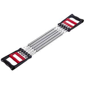 Еспандер пружинний 2 в 1 плечовий, кистьовий 5 пружин SP-Sport FI-3826 (метал, пластик, l-65 см)