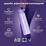 Пляшка для води металева вакуумна ION8 920 мл. Vacuum Insulated, Periwinkle, фото 4
