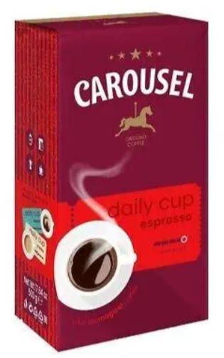 Кава мелена натуральна Carousel Espresso суміш арабіки та робусти 500 г