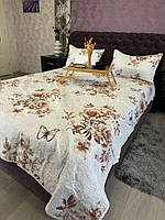 Покривало Koloco (200x230 см, 2 наволочки 50х70 см) | Покривало з наволочками | Покривало на ліжко