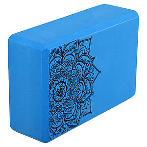 Блок для йоги SP-Sport FI-0076 (EVA, р-р 22x14x7 см, кольори в асортименті)