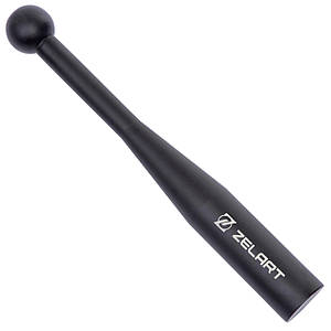Біта сталева булава для кросфіту STEEL CLUBBELL Zelart TA-0923-6 6 кг (сталь, розмір 48х5,7 см, чорний)