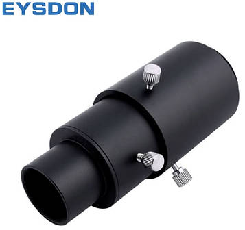 Адаптер 1,25" зі змінною фокусною відстанню для астрофотографії в основному фокусі та проєкцією окуляра