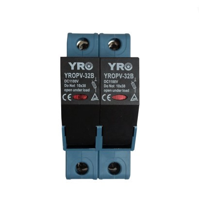 Роз'єднувач запобіжника з індикатором YRO PV 2P (32А/1000VDC), фото 1