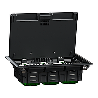 Підлоговий лючок на 6 механізмів – INS52122 Unica System+ Schneider Electric