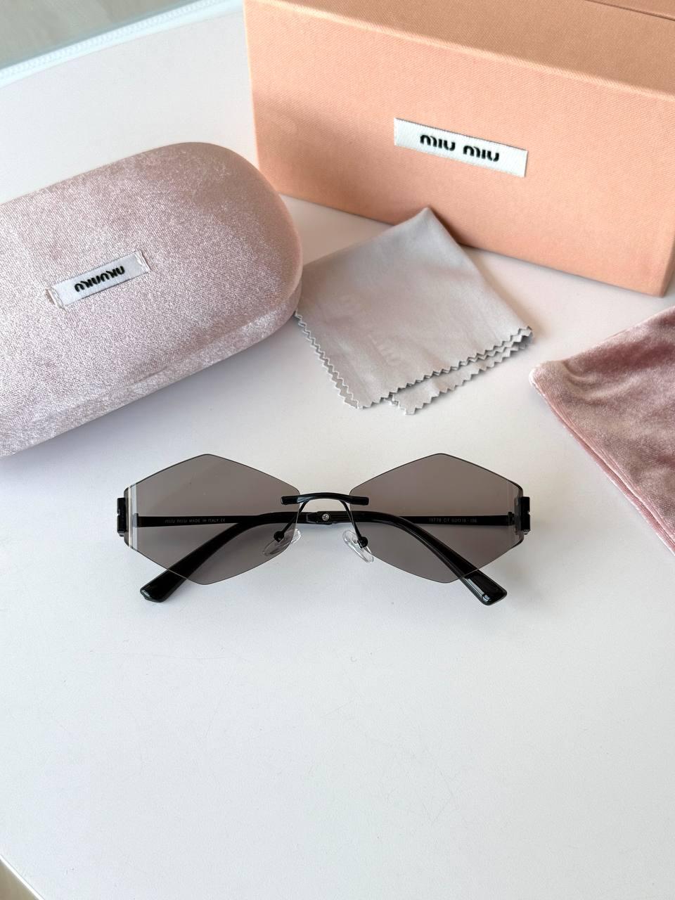 Стильні безправні сонцезахисні окуляри, фото 1