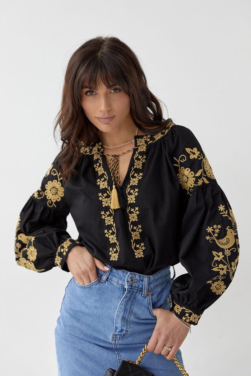 Жіноча Блузка Вишиванка S, M, L,XL, 2XL, 3XL(виш 850)