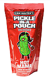 Кислий гострий огірок Van Holten's Pickles Hot Mama Pickle In A Pouch 140г, фото 6