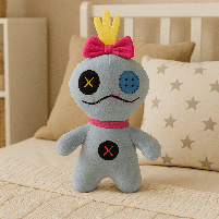 М'яка іграшка Чуча (25 см), сіра - герой мультфільму «Ліло і Стіч», арт. 00422-2, фото 6