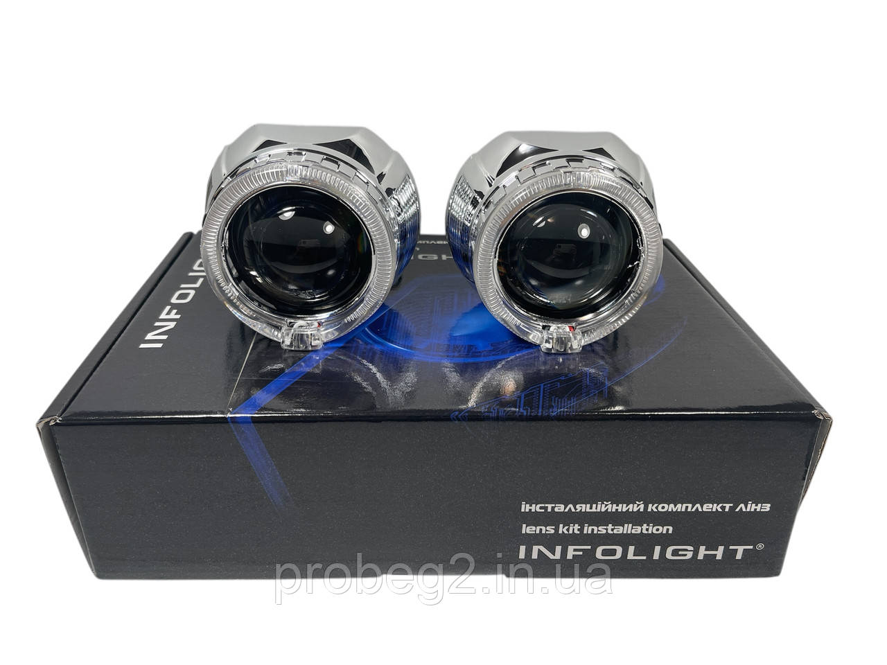 Лінзи 2.5 Infolight G5 зі світлодіодними ангельськими очками Infjolight