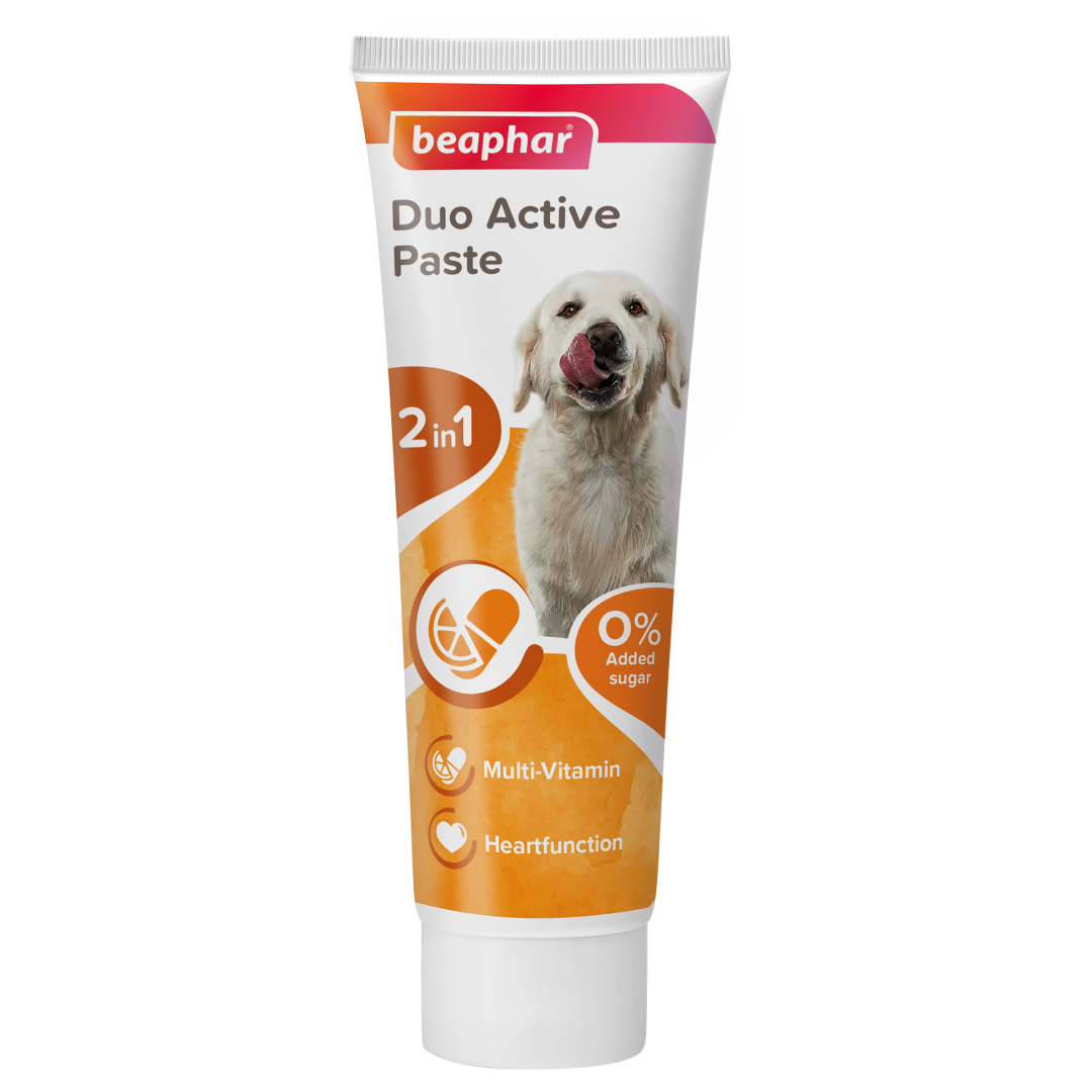 Ласощі мультивітамінна паста для собак для здоров'я кишечника Beaphar Duo Active Pasta for Dogs 100 г