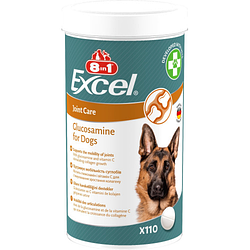 Вітаміни для собак 8in1 (8в1) Excel Glucosamine підтримка здоров'я суглобів 110 шт