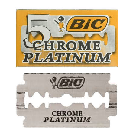 Лезо BIC Chrom Platinum (1шт.) 20шт в упаковці