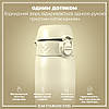 Пляшка для води металева ION8 600 мл. Stainless Steel , Creamy White, фото 3