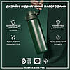 Пляшка для води металева ION8 600 мл. Stainless Steel , Dark Green, фото 5