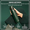 Пляшка для води металева ION8 600 мл. Stainless Steel , Dark Green, фото 3