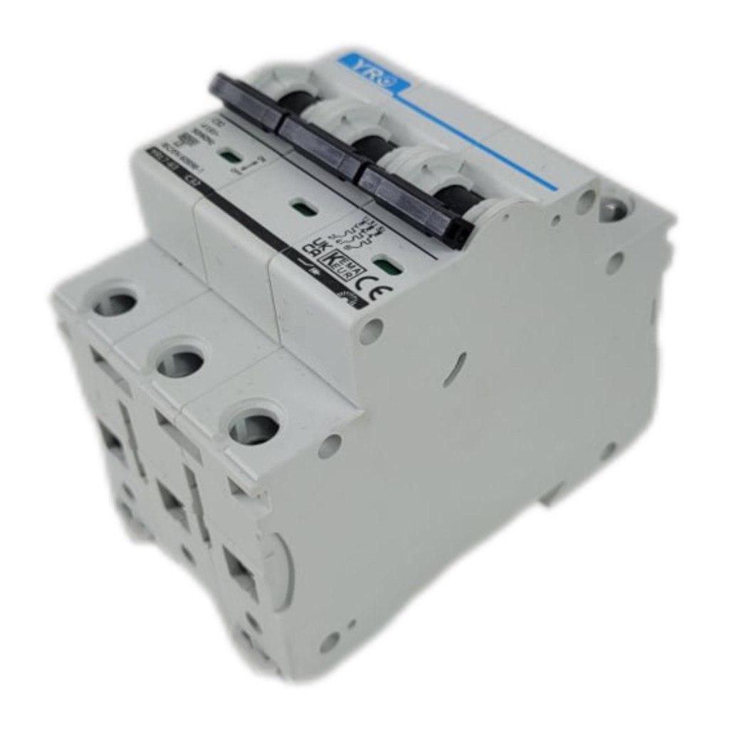 Автоматичний вимикач YRL7-63 AC Circuit Breaker 6KA 3P 230Vac 32A