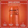 Пляшка для води металева ION8 600 мл. Stainless Steel , Hearty Orange, фото 3