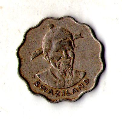Есватіні (Свазіленд) › Король Собуза II 20 центів 1974 рік №2068