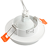 Вбудований світильник Feron DL2911 під змінну LED лампу MR16 G5.3 білий круглий 98х45мм (глибина з лампою 60мм) врізний IP20, фото 3