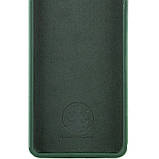 Чохол Silicone Cover Lakshmi Full Camera (AAA) для Google Pixel 9 | Мікрофібра Зелений / Cyprus Green, фото 2