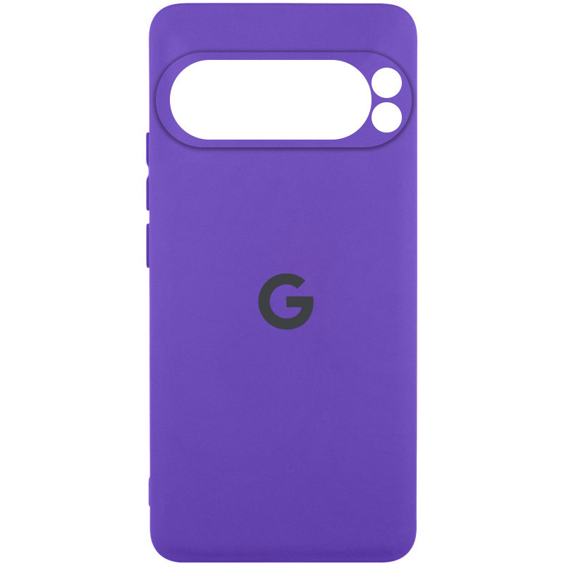 Чохол Silicone Cover Lakshmi Full Camera (AAA) with Logo для Google Pixel 9 Pro | Фіолетовий / Amethyst, фото 1
