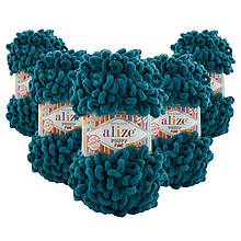 Упаковка Alize Puffy Fine NEW, Кобальт №330, 5шт