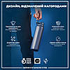 Пляшка для води металева ION8 1200 мл. Stainless Steel , Ash Navy, фото 5